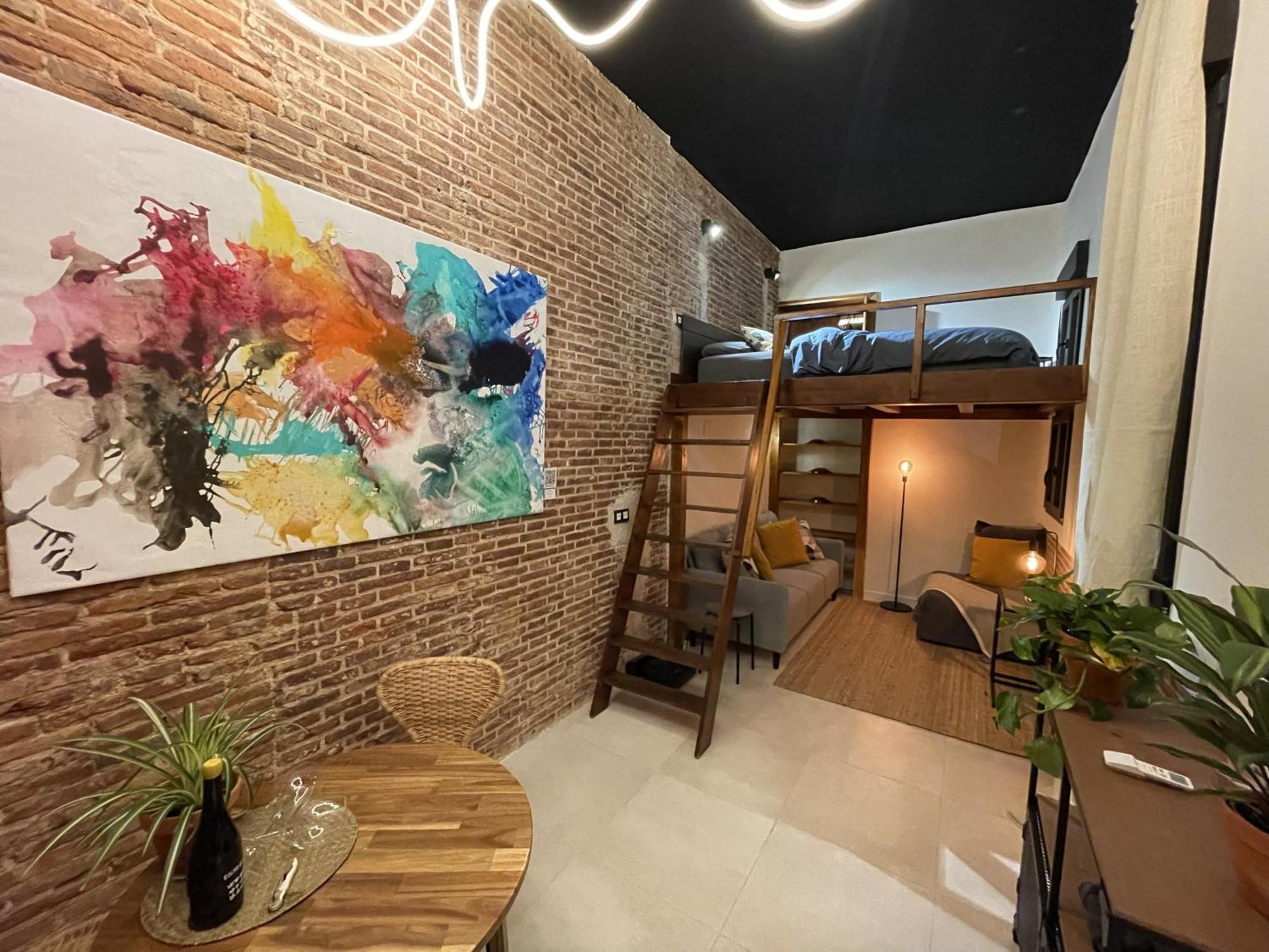Apartamento Moderno En Edificio Historico Madrid Exteriör bild